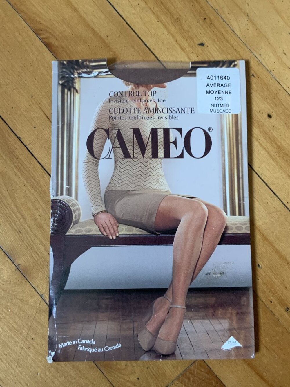 Vintage Cameo Control Top Pantyhose. New From Old Stock.